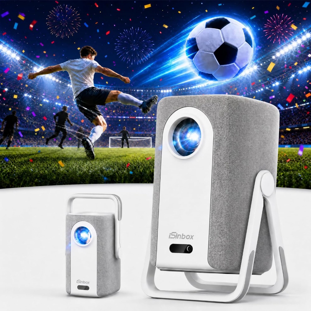 Outdoor Camping Movies - 4K Ultra Short Throw Projector, Auto