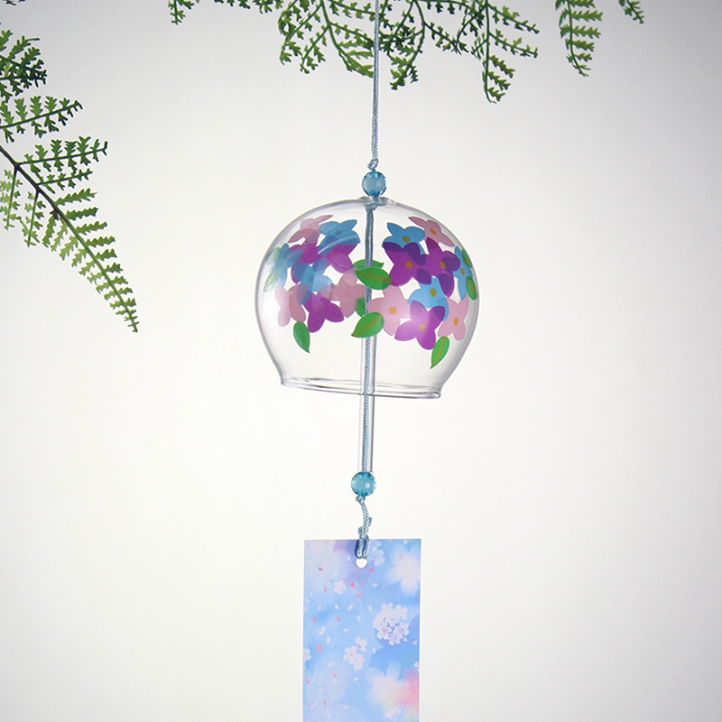 Japanese Outdoor Camping - Japanese Style Glass Wind Chime Decorations