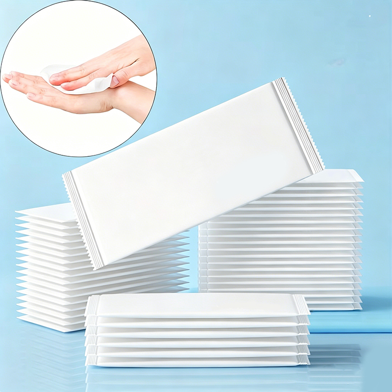 Outdoor Camping Toilet - 100PCS Disposable Individually Packaged Wet Wipes