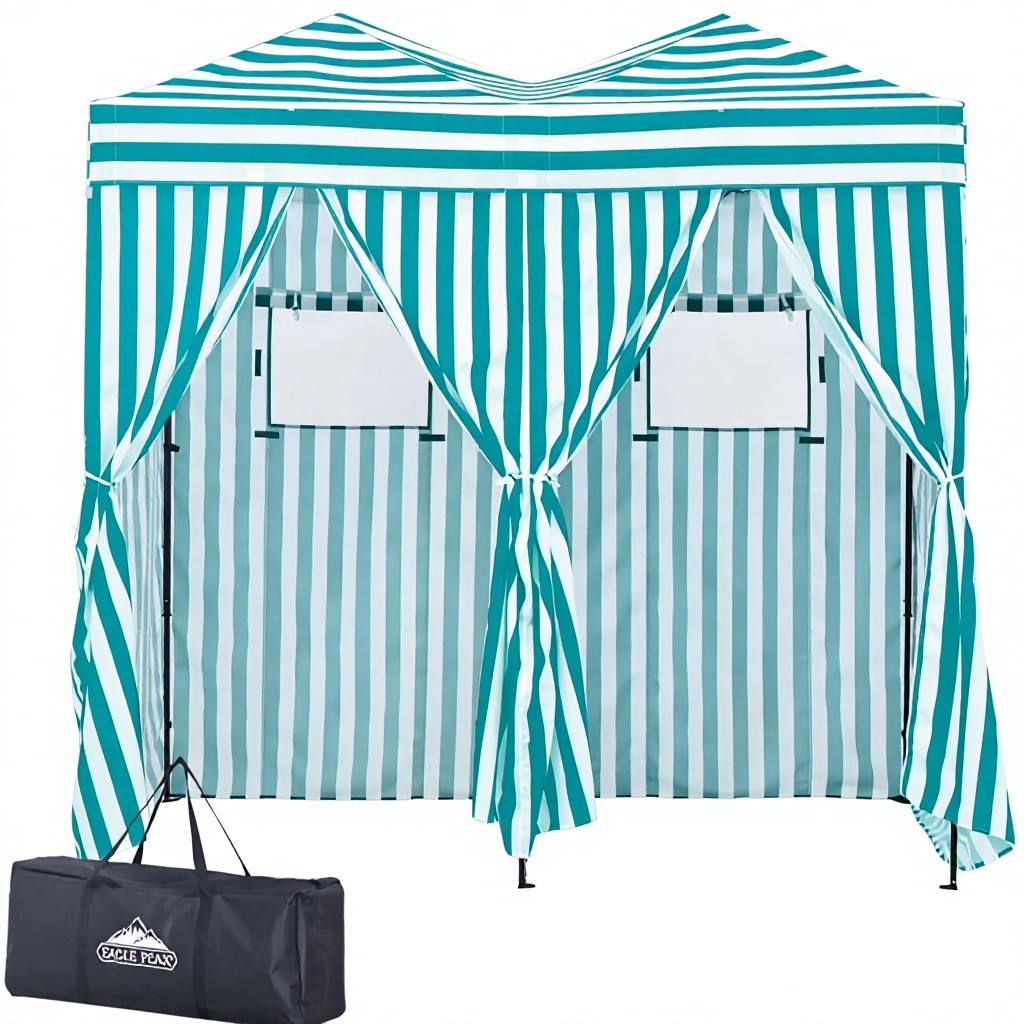 Camping Tent - Outdoor Portable 2-Room Pop Changing Room