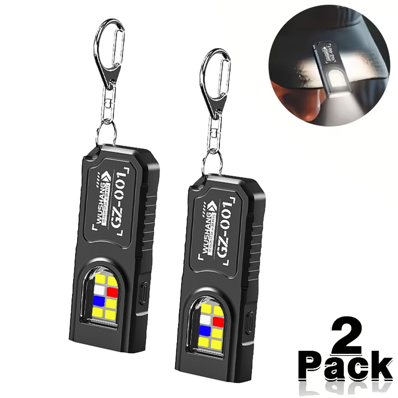 Outdoor Camping Glamping - Multifunctional Mini COB LED Keychain Flashlight