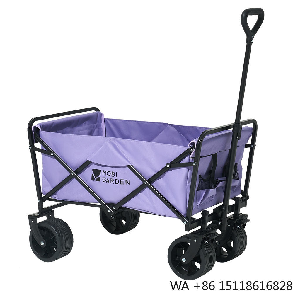 Outdoor Camping Vehicle Wagon - Mobi Garden Foldable Four-Wheel Portable Wagon