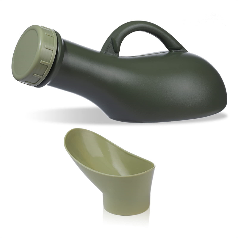 Outdoor Camping Urinal - Portable Urinal 1000ml Spill Proof Urinal