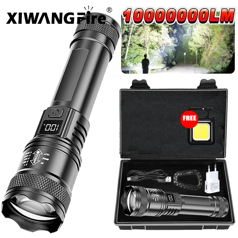 Outdoor Camping Glamping - Ultra Bright LED Flashlight 2000LM Type-C