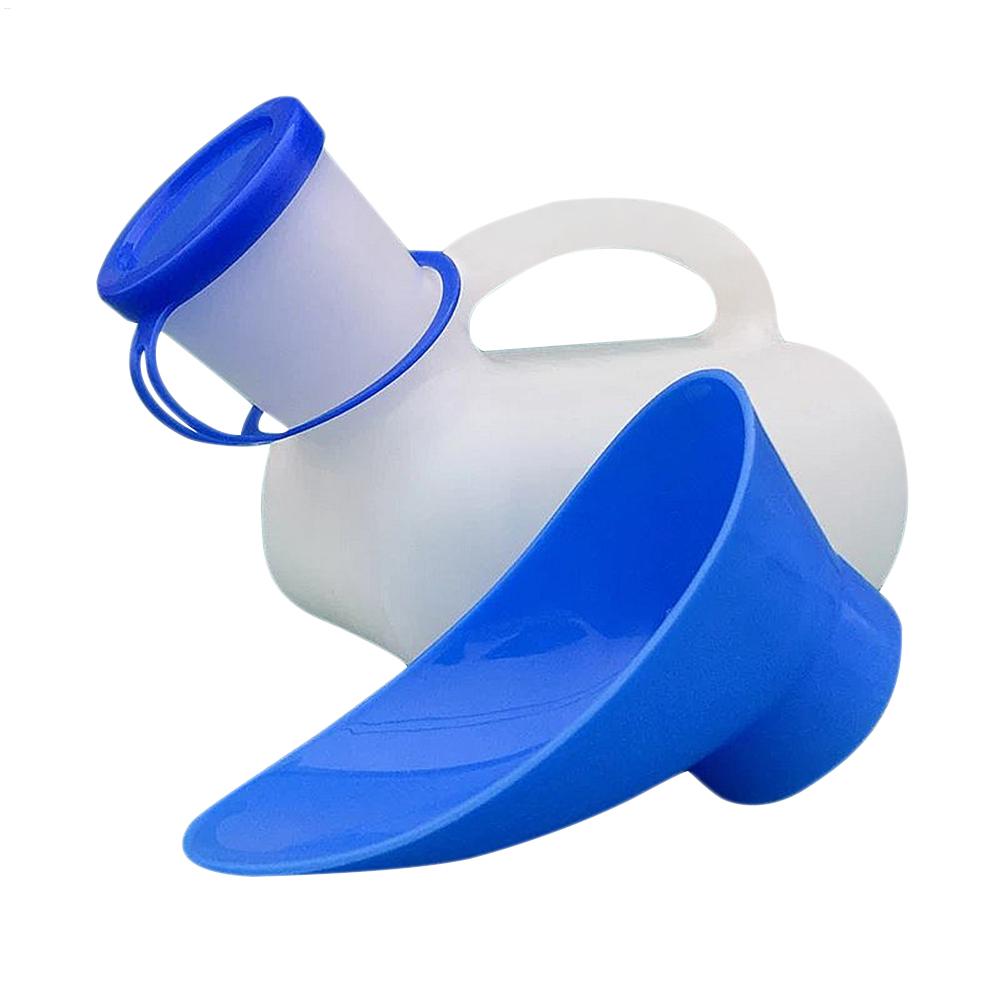 Outdoor Camping Urinal - 1000ML Portable Plastic Mobile Urinal Toilet