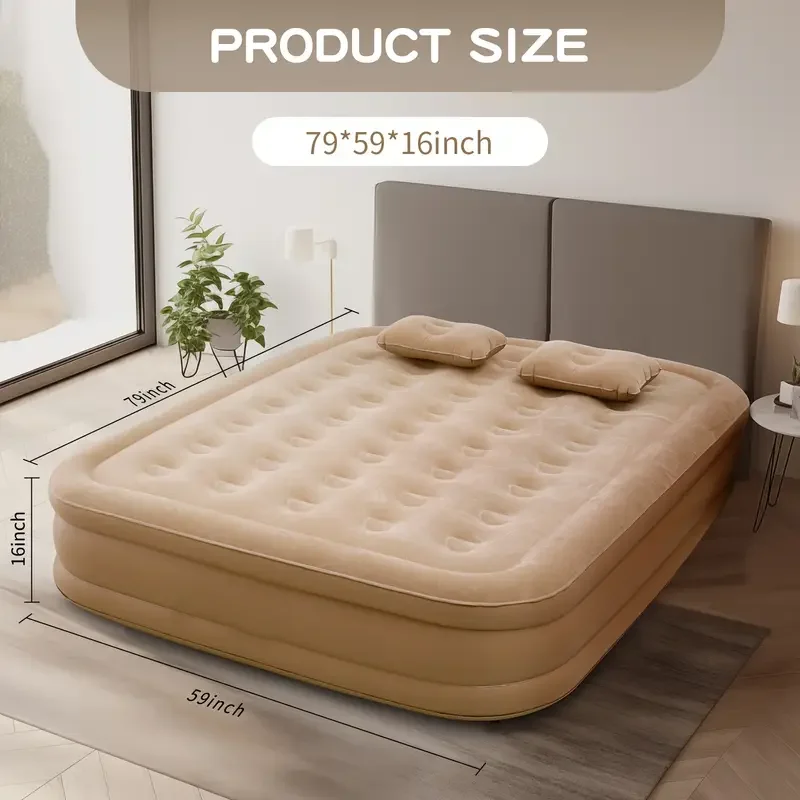 Outdoor Camping And Glamping - Interior Air Mattress Glamping Mats PVC