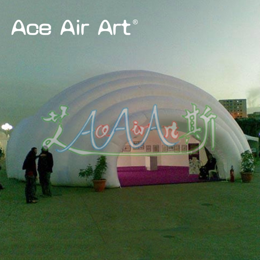 Outdoor Camping Rentals - New Arrival White Color Inflatable Dome