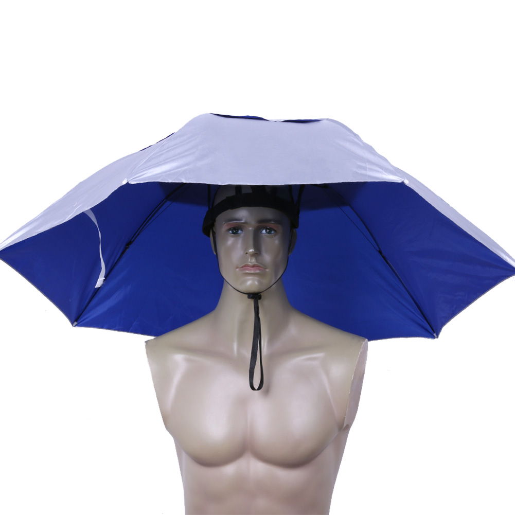 Foldable Head Umbrella Hat Rai - Outdoor Camping Umbrella review and price