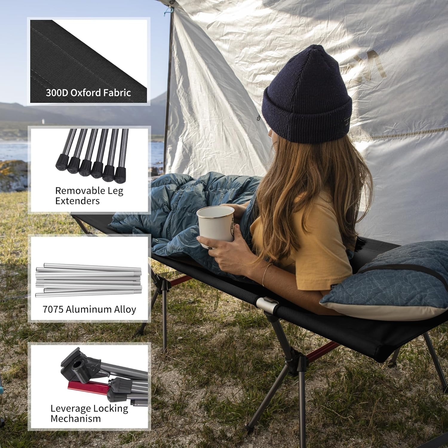 Naturehike Folding Camping Cot - Outdoor Camping House review and price