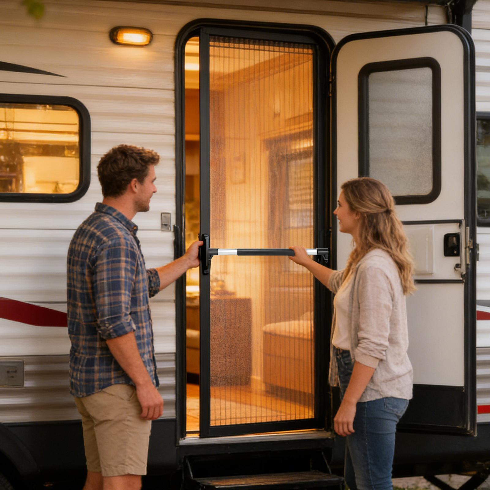RV Screen Door Handle Telescop - Outdoor Camping Rentals review and price