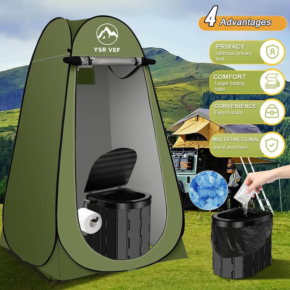 Portable Toilet Kit, Camping T - Camping Tent review and price