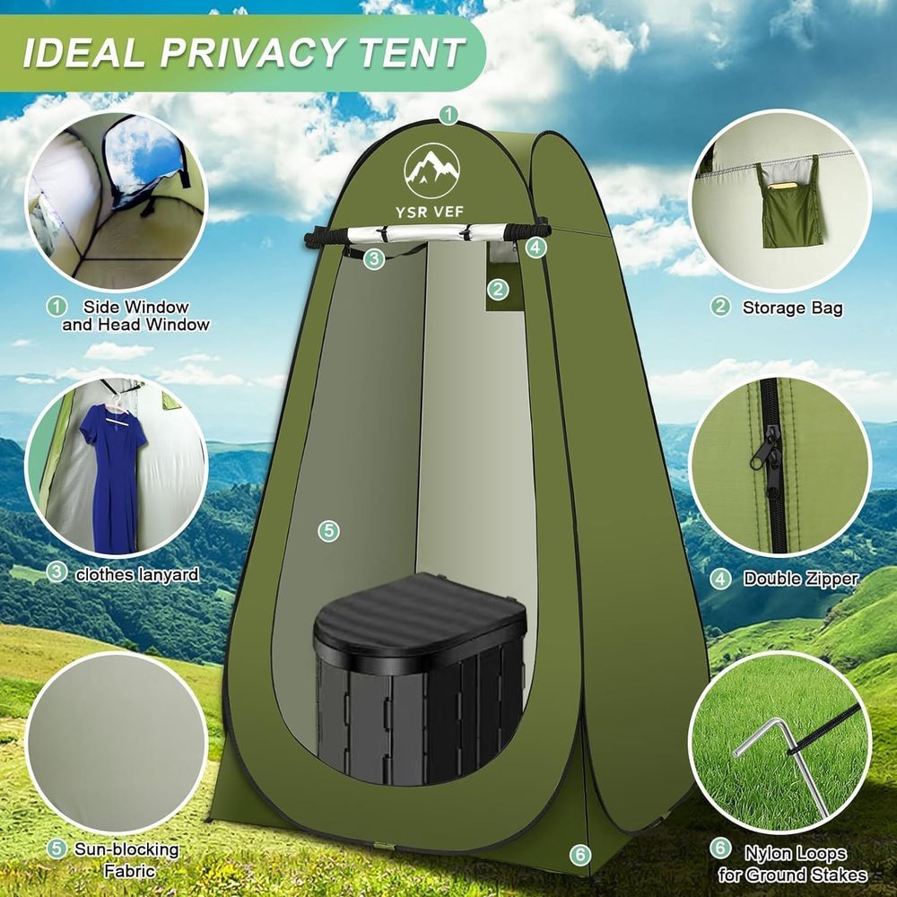 Portable Toilet Kit, Camping T - Camping Tent review and price