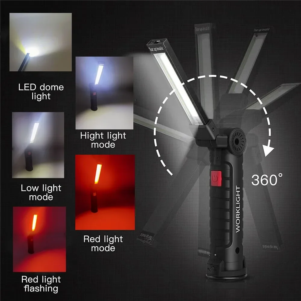 Portable COB LED Flashlight US - Outdoor Camping Glamping review and price