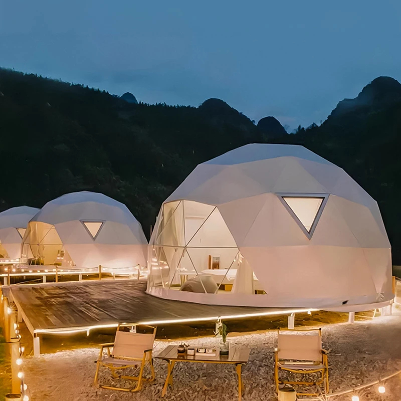 Premium Geodesic Glamping Dome - Outdoor Camping And Glamping review and price