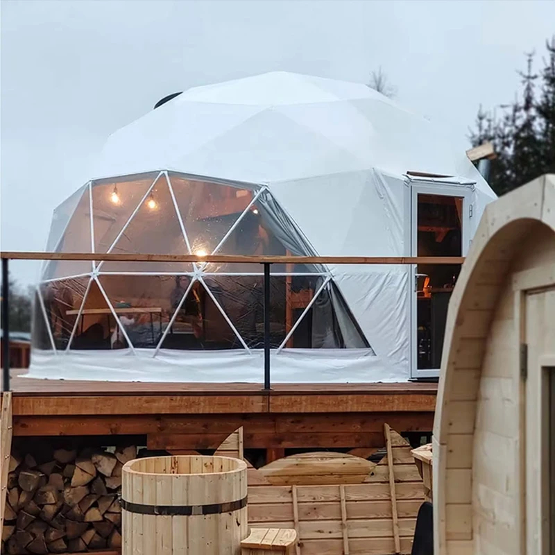 Premium Geodesic Glamping Dome - Outdoor Camping And Glamping review and price