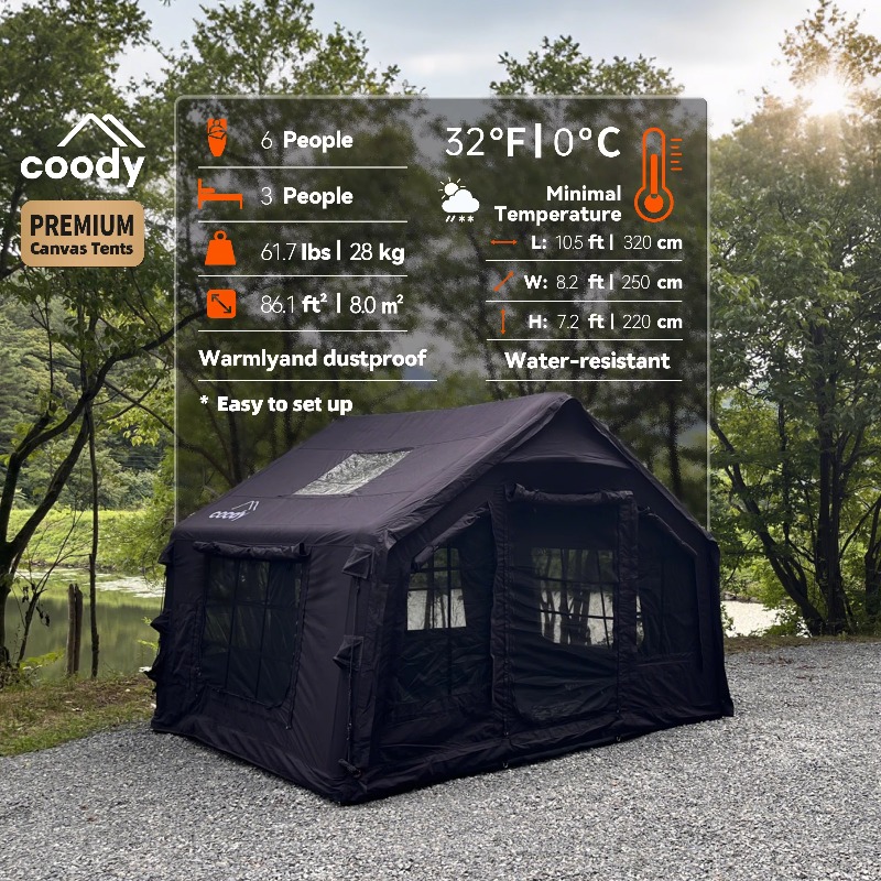 YTYIN Coody 8.0 Inflatable Air - Outdoor Camping And Glamping review and price