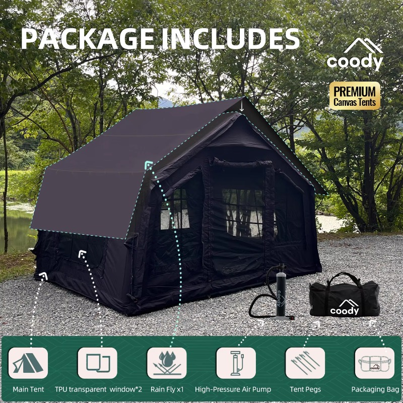 YTYIN Coody 8.0 Inflatable Air - Outdoor Camping And Glamping review and price
