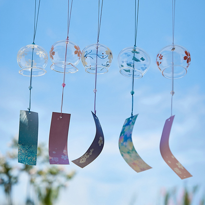 Japanese Style Glass Wind Chim - Japanese Outdoor Camping review and price