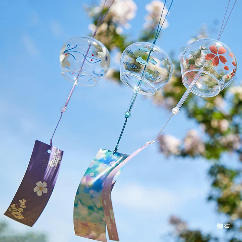 Japanese Style Glass Wind Chim - Japanese Outdoor Camping review and price