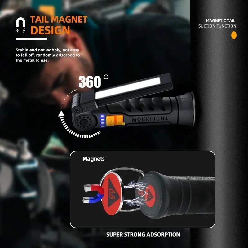 Portable COB LED Flashlight US - Outdoor Camping Glamping review and price