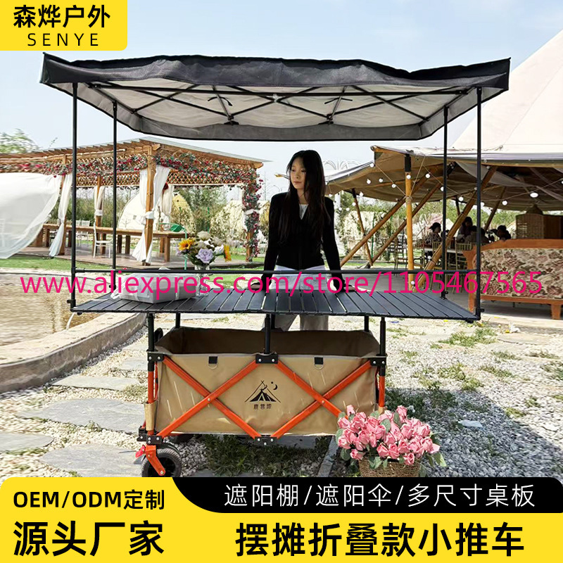 1PCS camper stall large foldab - Outdoor Camping Umbrella review and price
