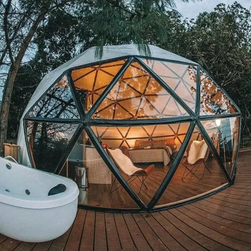 Camping Tent Glamping Dome Lux - Outdoor Camping And Glamping review and price