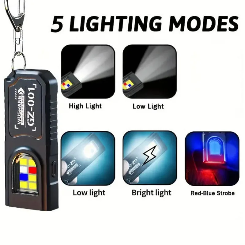 Powerful Mini COB LED Keychain - Outdoor Camping Glamping review and price