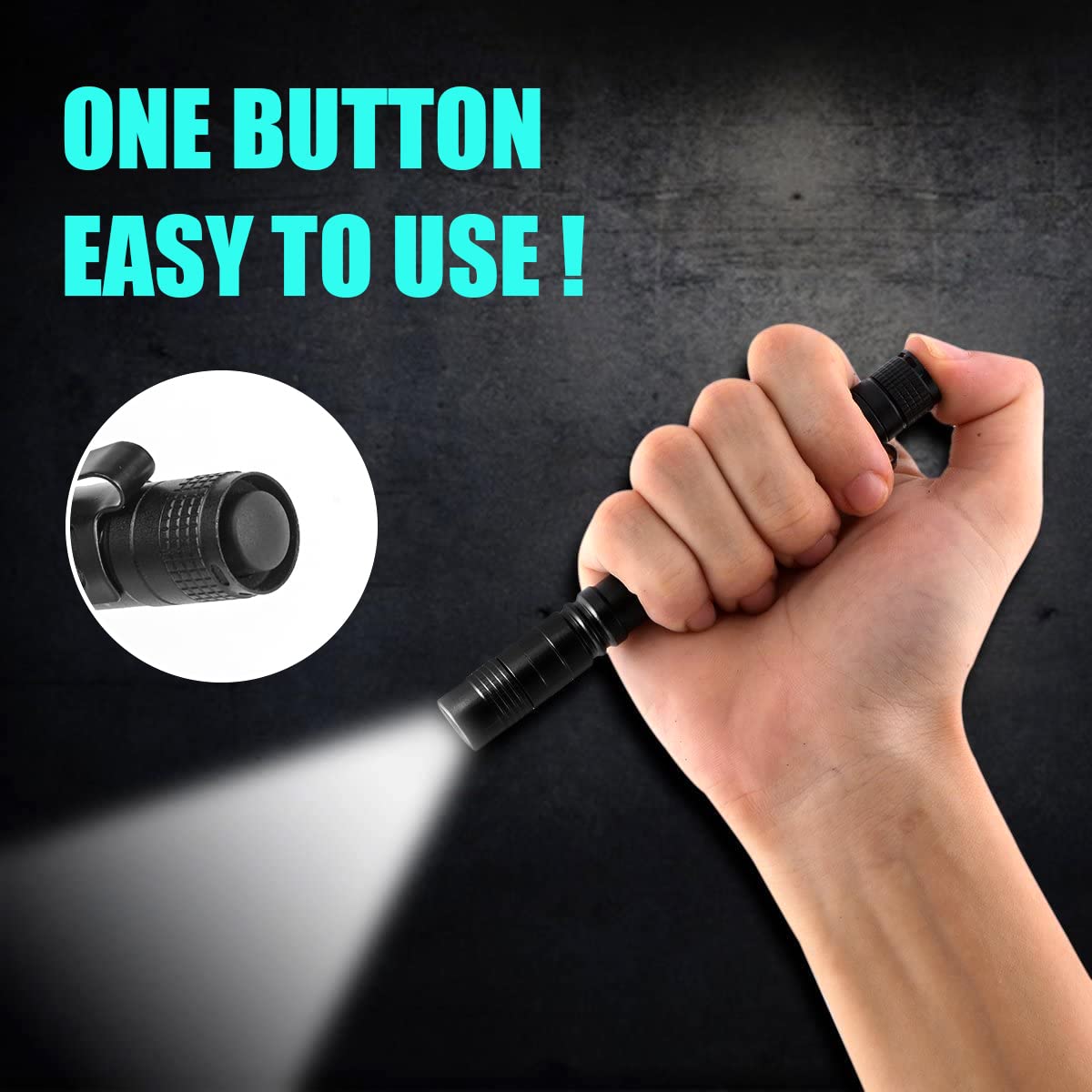 Portable Mini LED Pen Flashlig - Outdoor Camping Glamping review and price