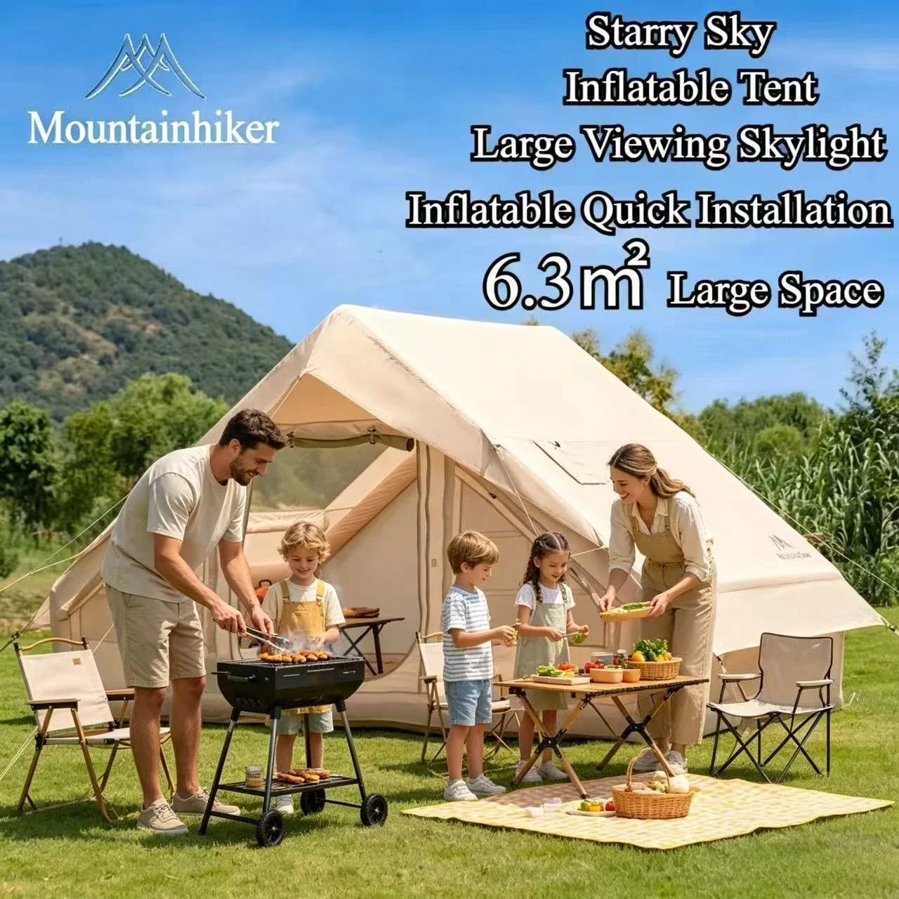 MOUNTAINHIKER Extra Large Infl - Outdoor Camping House review and price