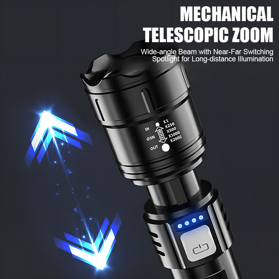 High Power P50 LED Flashlight  - Outdoor Camping Glamping review and price