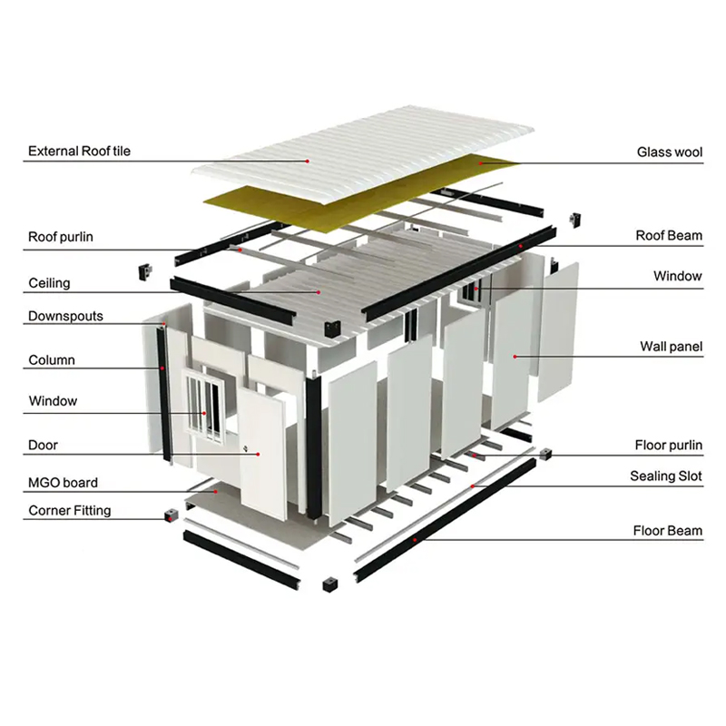 Factory Price Modern Style Pre - Outdoor Camping House review and price