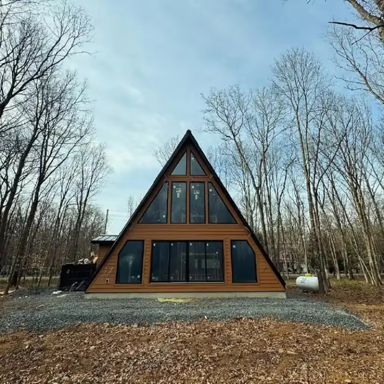 Customizable Triangular Wooden - Outdoor Camping And Glamping review and price