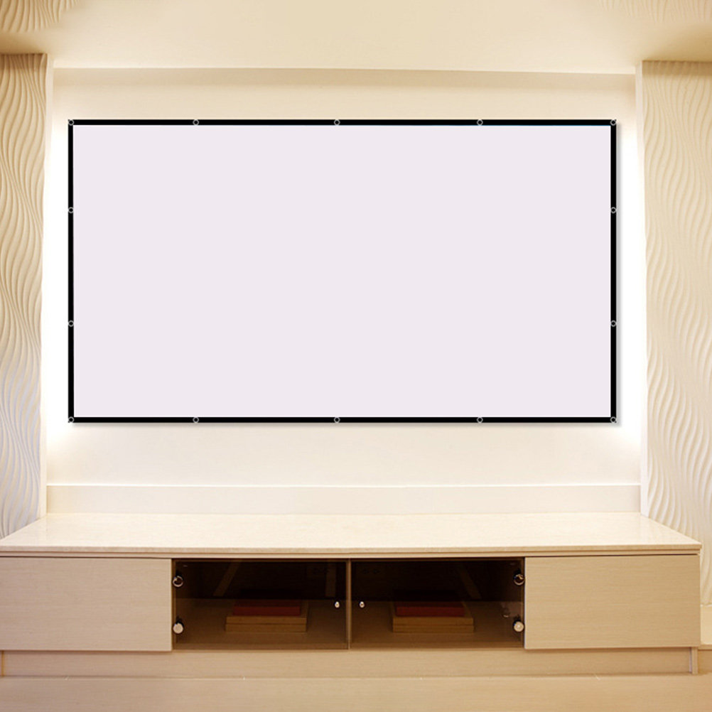 100 Inch Foldable Projector Sc - Outdoor Camping Movies review and price