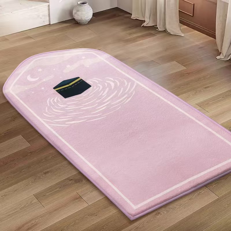VIKAMA Pink Kaaba Pattern Pray - Outdoor Camping Rentals review and price