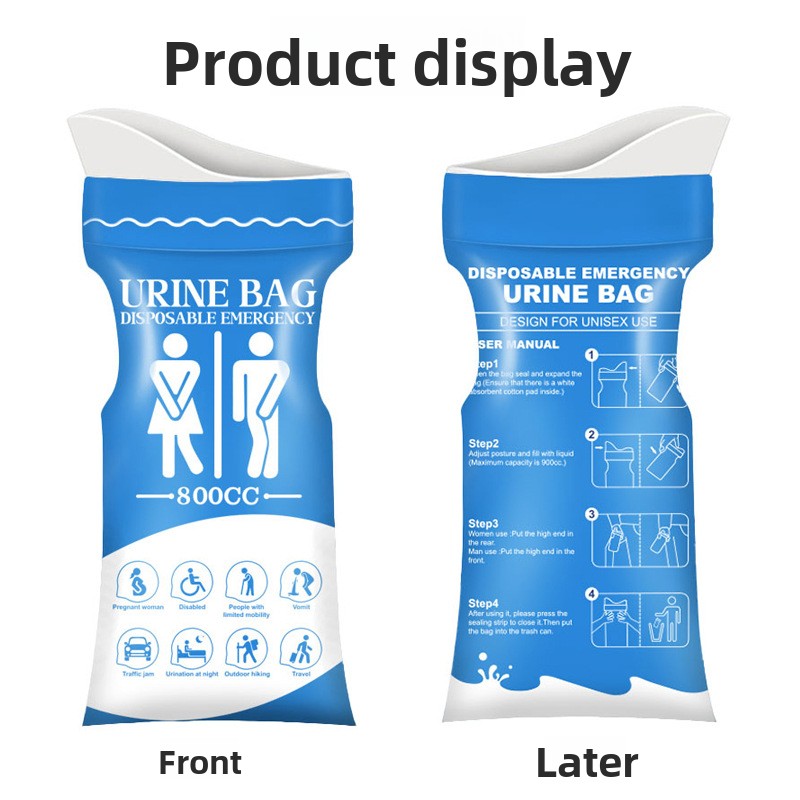 Disposable Emergency Urine Bag - Outdoor Camping Urinal review and price