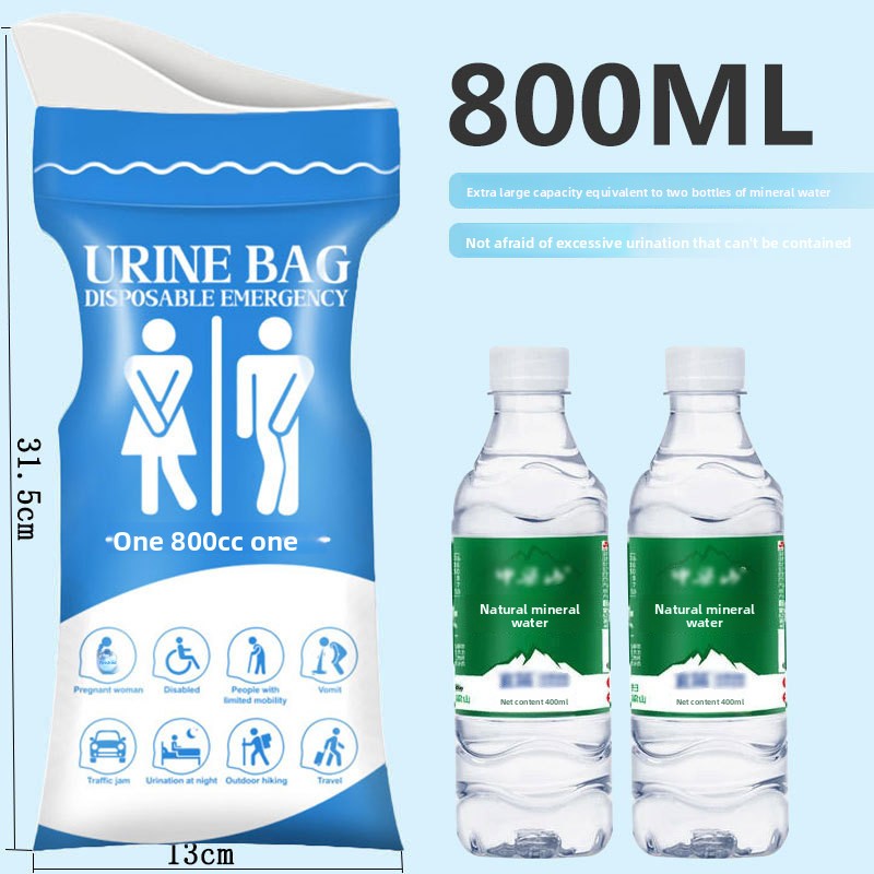 Disposable Emergency Urine Bag - Outdoor Camping Urinal review and price
