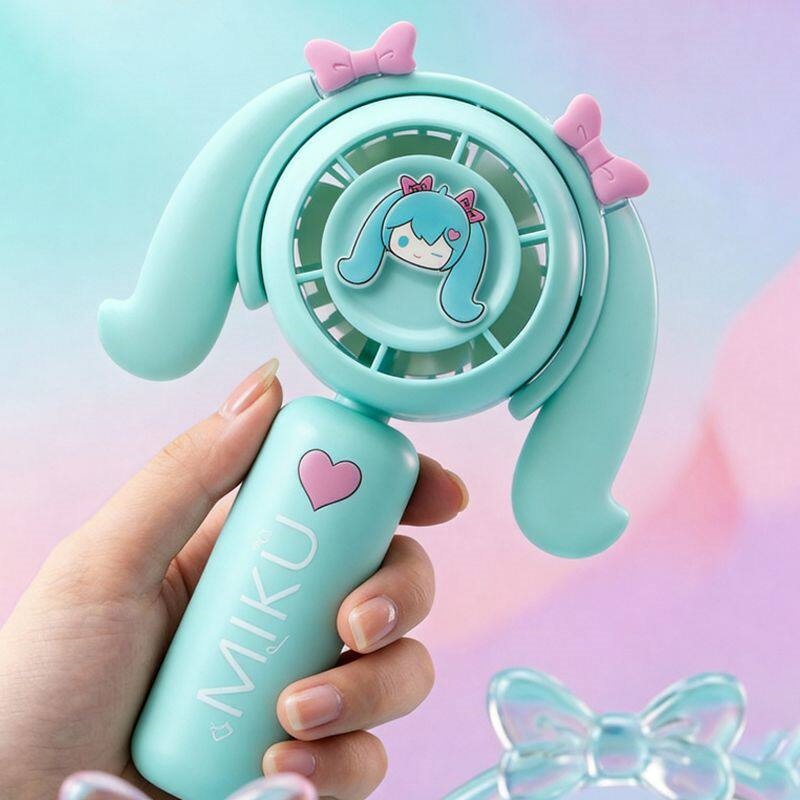 Hatsune Miku Mini Handheld Fan - Outdoor Camping Movies review and price