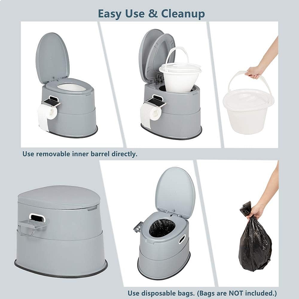 VINGLI Portable Toilet Indoor  - Outdoor Camping Toilet review and price