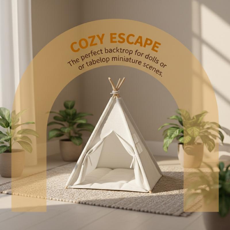 [JN] 1:12 Scale Camping Tent M - Outdoor Camping House review and price