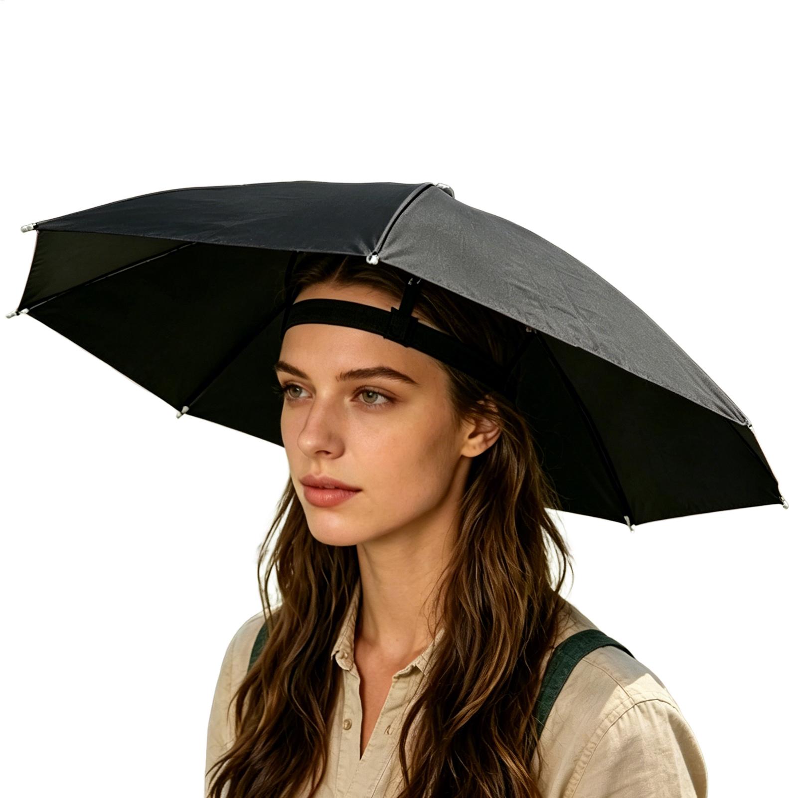 Folding Umbrella Hat Waterproo - Outdoor Camping Umbrella review and price