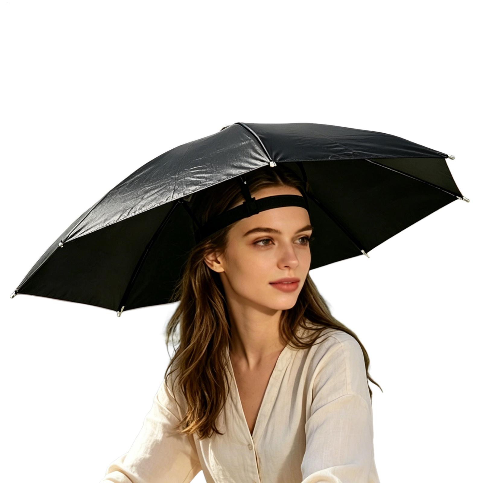 Folding Umbrella Hat Waterproo - Outdoor Camping Umbrella review and price
